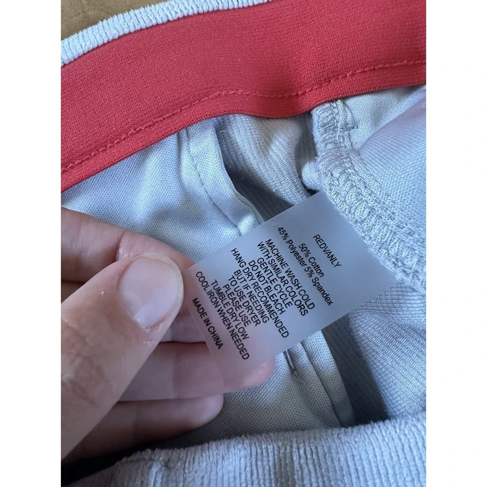 Redvanly Collins Pull-On Corduroy Trouser Pant Mirco Chip Grey Size Large